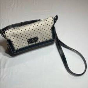 Kate Spade  Belltown Marcela Polka Dot Brown Black Tan